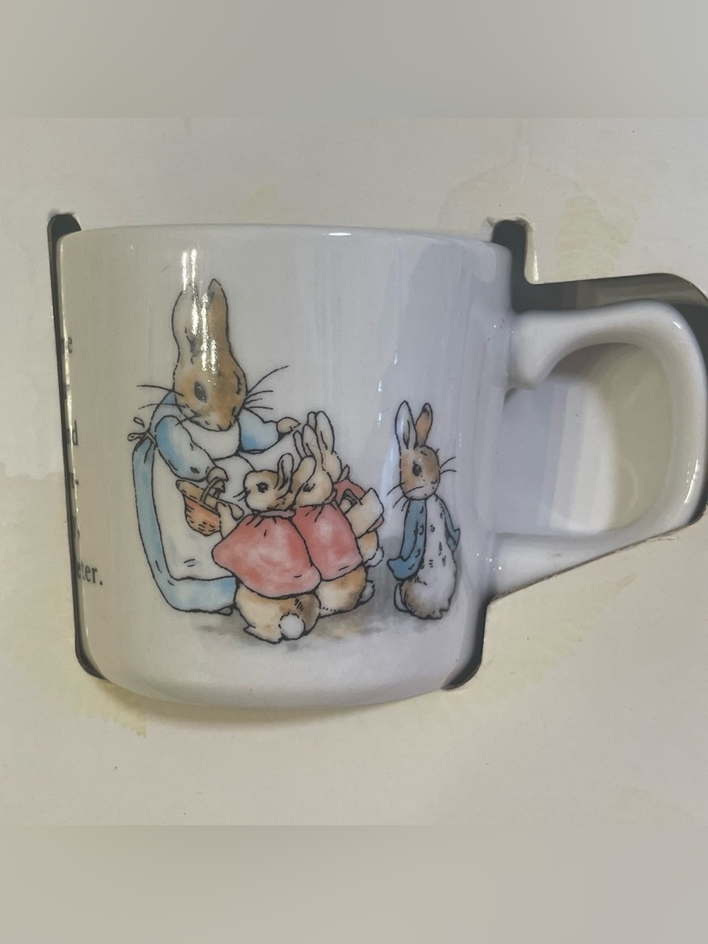 Vintage Peter Rabbit Nursery Set by Wedgwood in Original Box - Picture 2 of 8